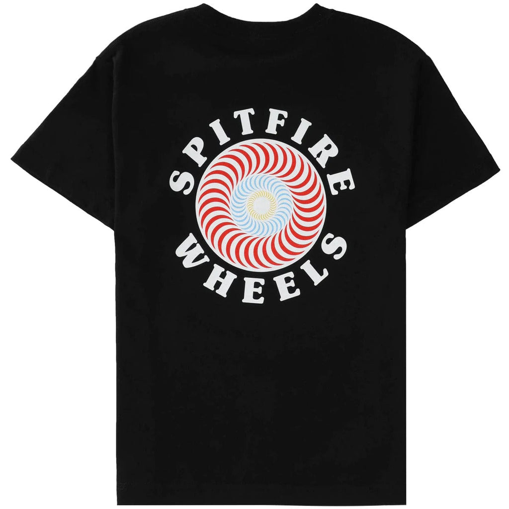 Spitfire Skate Youth Tee OG Classic Black Red - 50-50 Skate Shop
