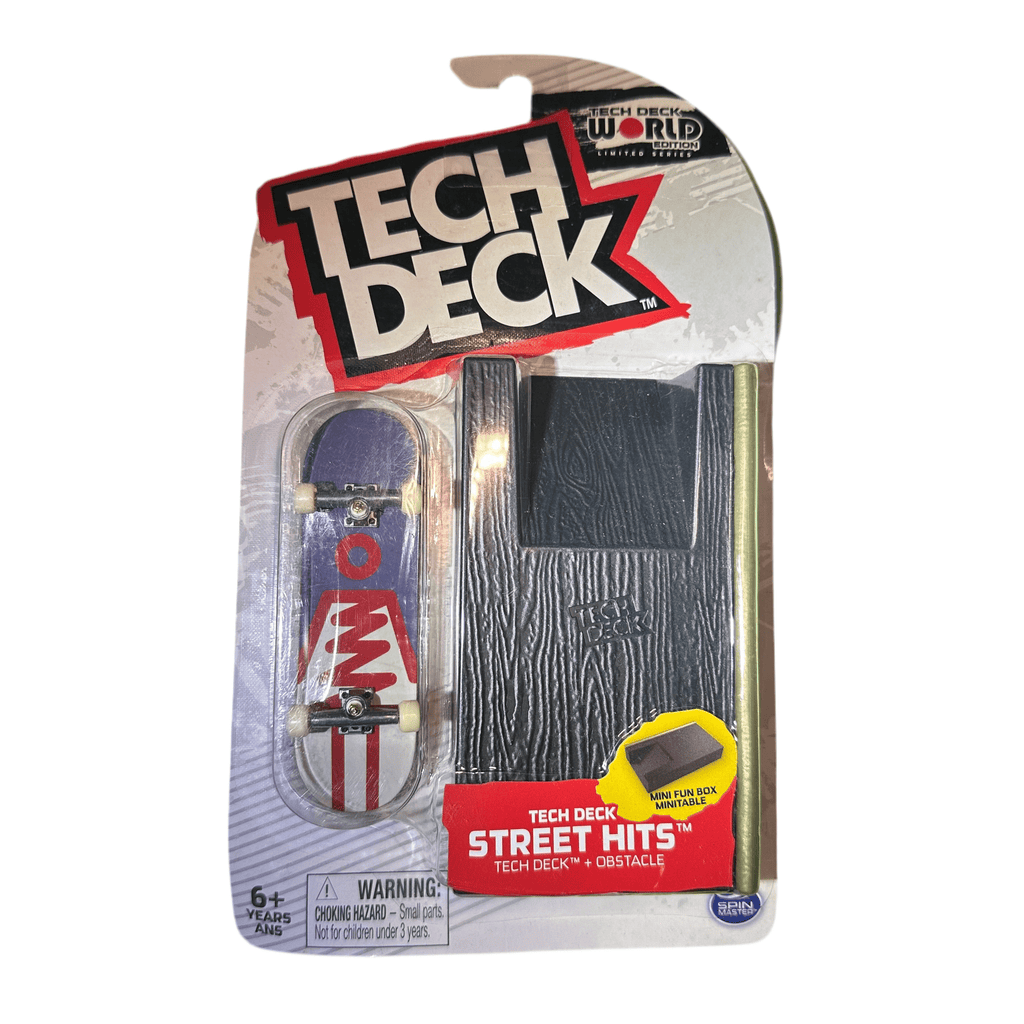 Tech Deck Street Hits Girl Mini Fun Box Black - 50-50 Skate Shop