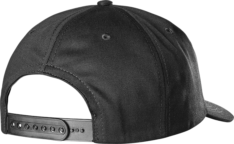 Emerica Skate Pure Patch 6 Panel Snapback Black White - 50-50 Skate Shop