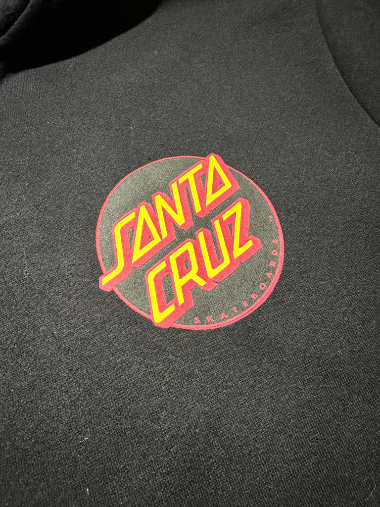 Santa Cruz Sungod Pop Hoodie Black