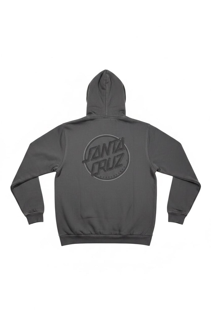 Santa Cruz Keyline Sherpa Zip Hoodie Overcast - 50-50 Skate Shop