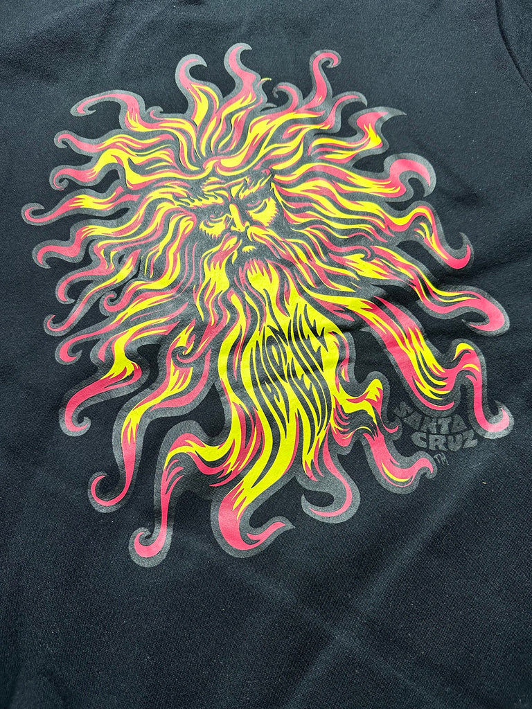 Santa Cruz Sungod Pop Hoodie Black