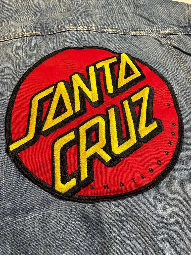 Santa Cruz Big Dot Denim Jacket - 50-50 Skate Shop