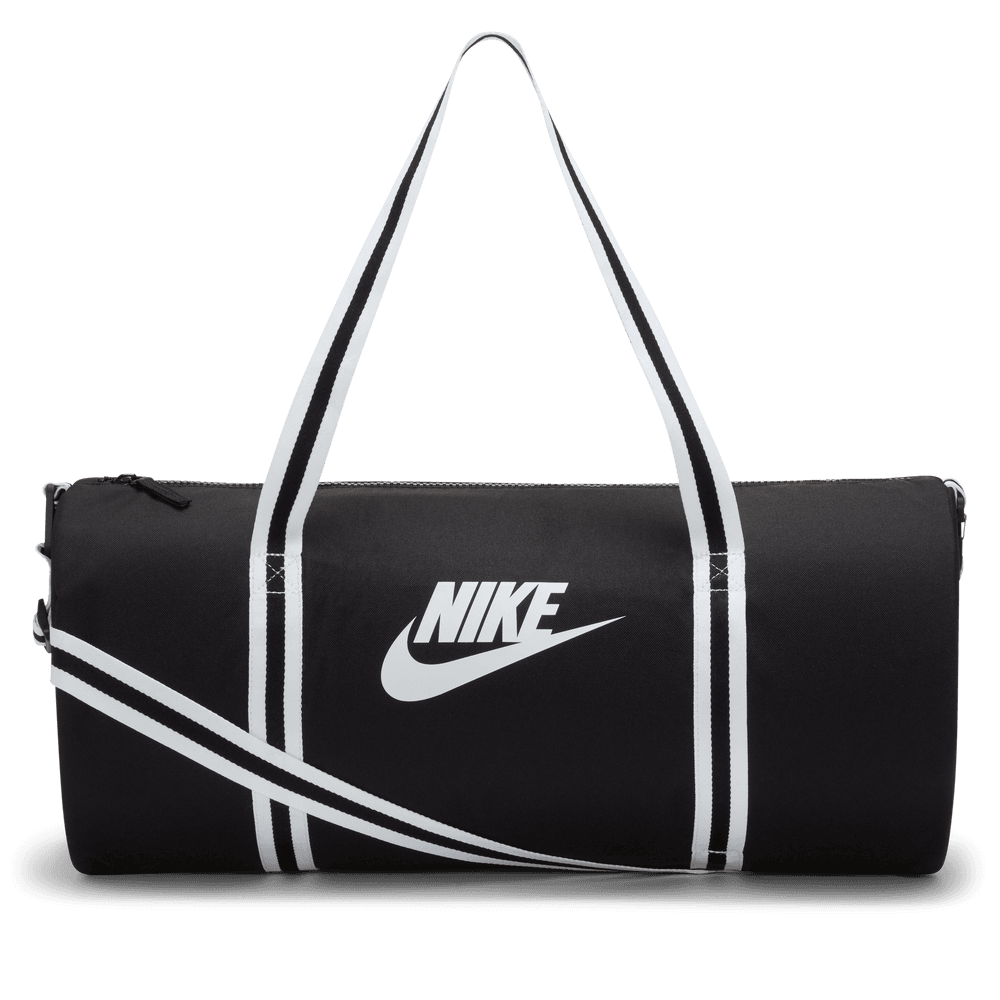 Nike SB Heritage Duffel Bag (30L) Black White - 50-50 Skate Shop