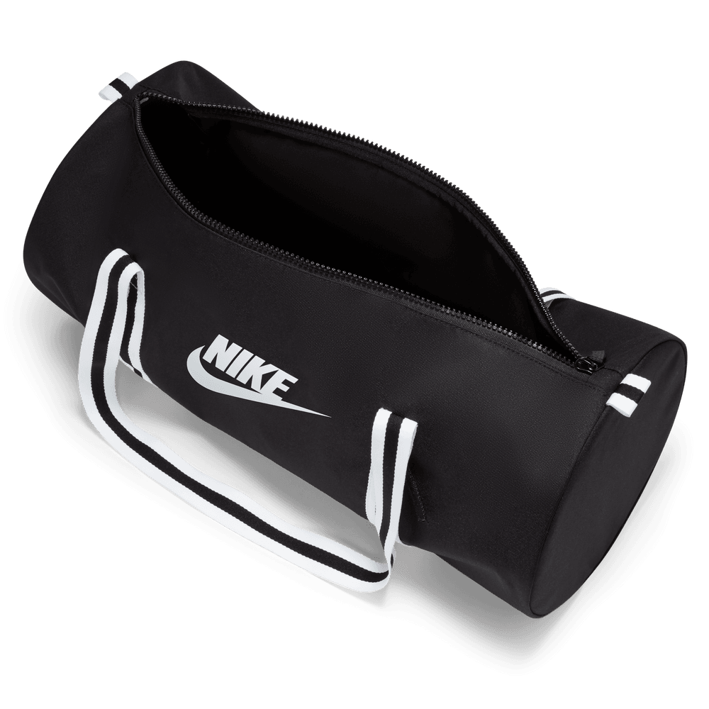 Nike SB Heritage Duffel Bag (30L) Black White - 50-50 Skate Shop