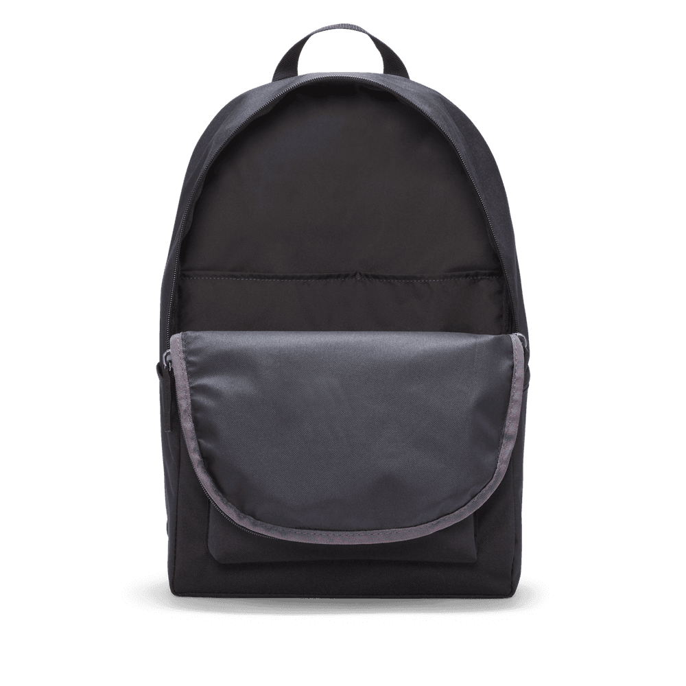 Nike Heritage Backpack (25L) Black Black White - 50-50 Skate Shop