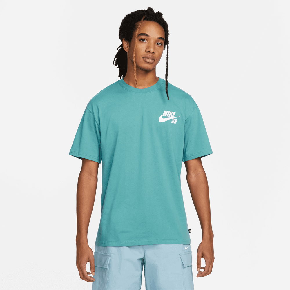 Nike SB Logo Skate T-Shirt Mineral Teal - 50-50 Skate Shop
