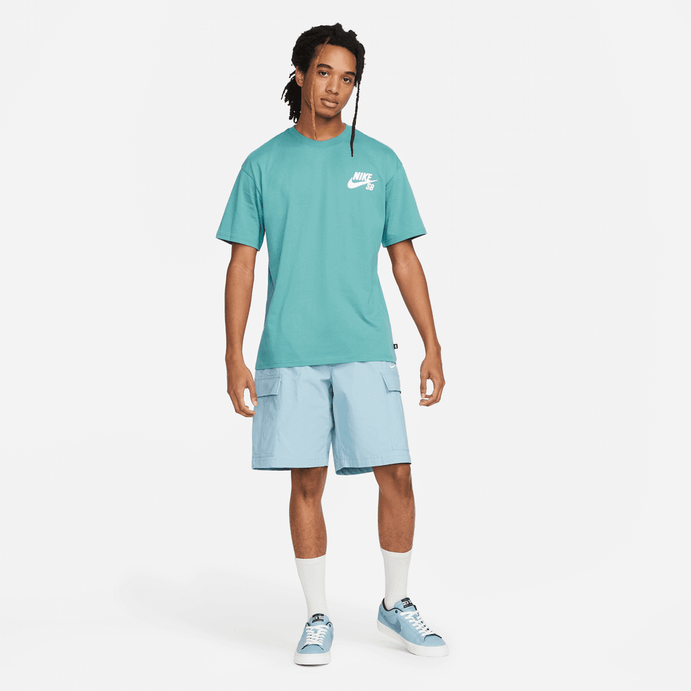 Nike SB Logo Skate T-Shirt Mineral Teal - 50-50 Skate Shop
