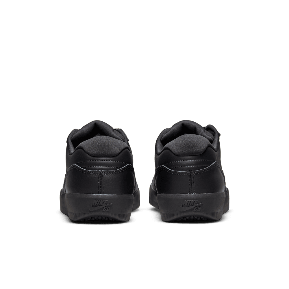 Nike SB Force 58 Premium Leather Black Black - 50-50 Skate Shop