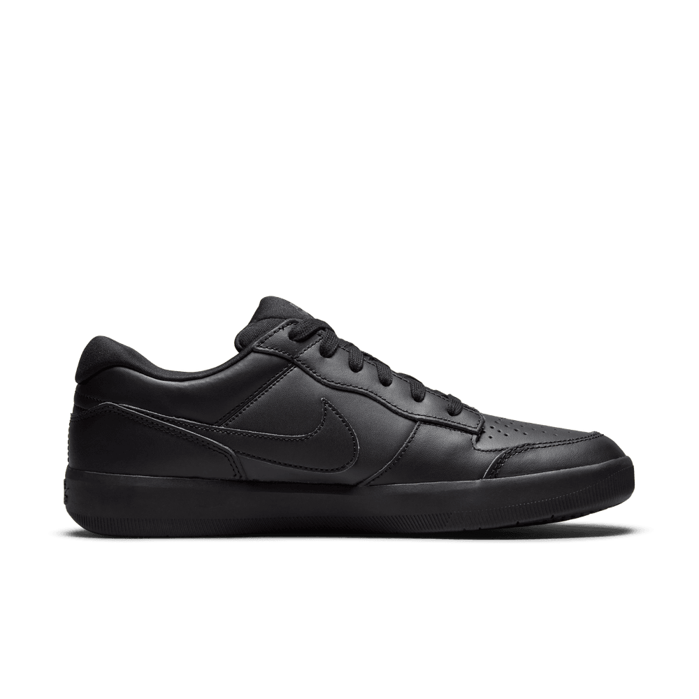 Nike SB Force 58 Premium Leather Black Black - 50-50 Skate Shop