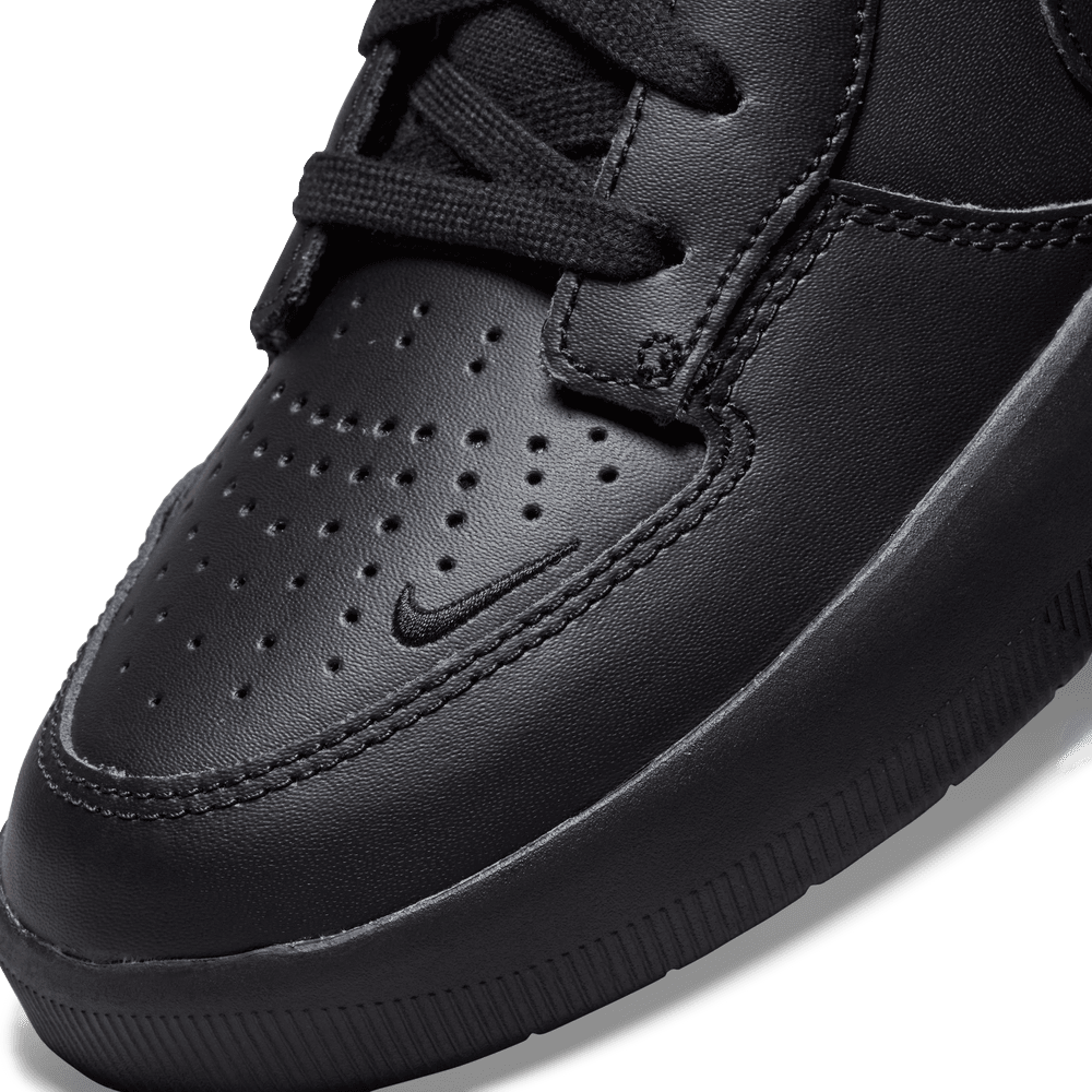 Nike SB Force 58 Premium Leather Black Black - 50-50 Skate Shop
