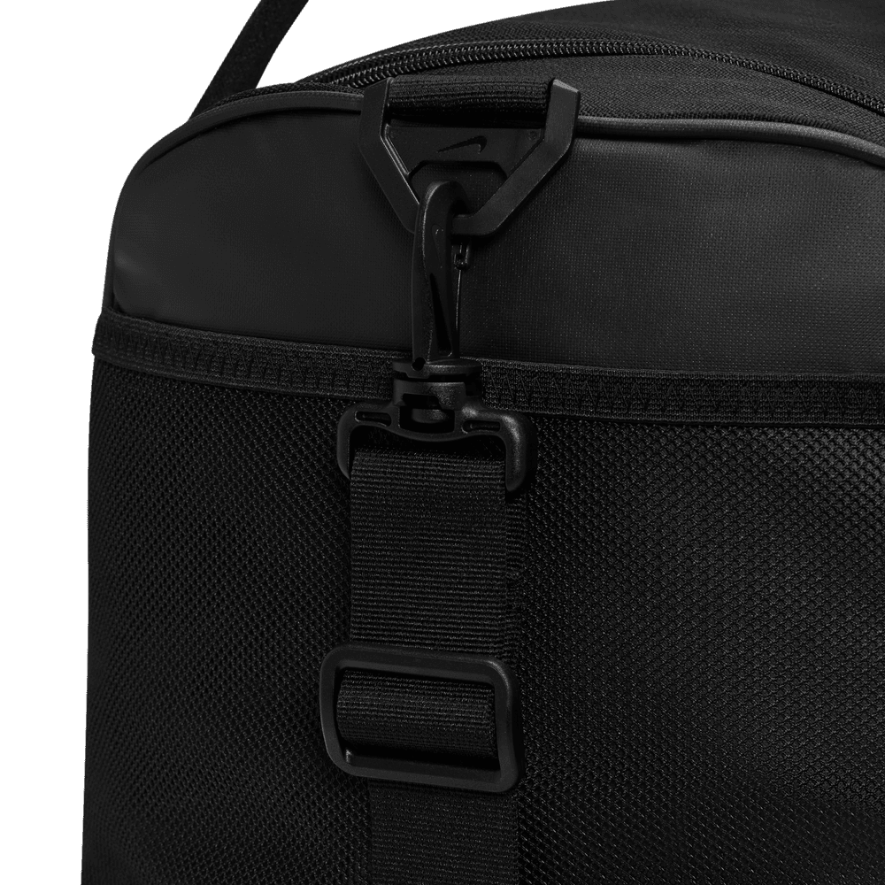 Nike Brasilia 9.5 Training Duffel Bag 60L Black Black White - 50-50 Skate Shop