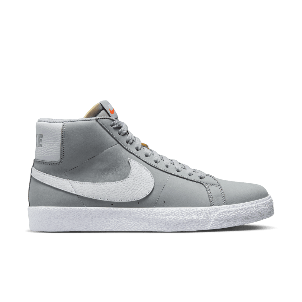 Nike SB Zoom Blazer Mid Wolf Grey White Wolf Grey - 50-50 Skate Shop