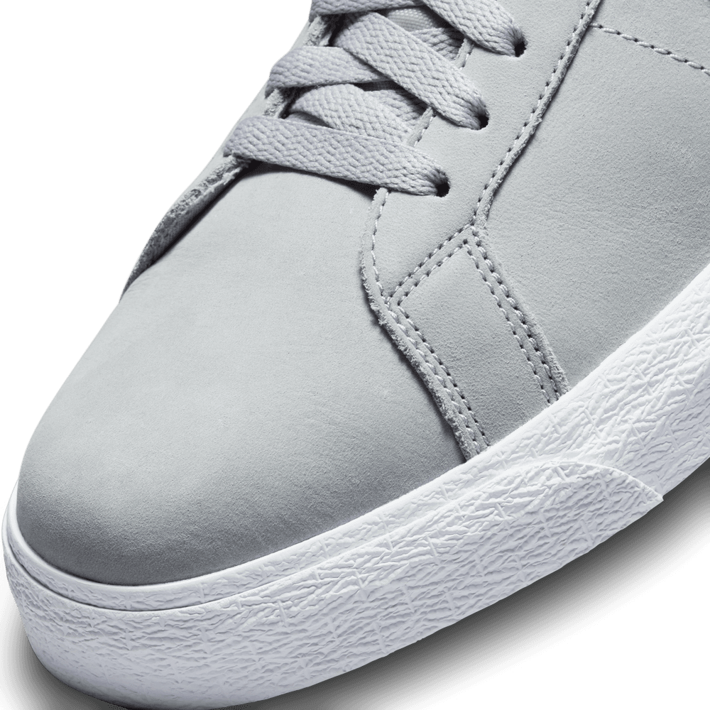Nike SB Zoom Blazer Mid Wolf Grey White Wolf Grey - 50-50 Skate Shop