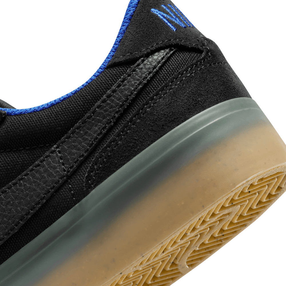 Nike SB Zoom Pogo Plus Premium Black Black Hyper Royal Gum Light Brown - 50-50 Skate Shop