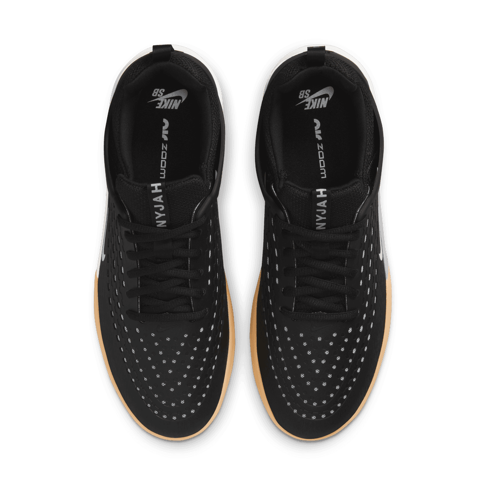 Nike SB Nyjah Huston Zoom Nyjah 3 Black White Black White - 50-50 Skate Shop