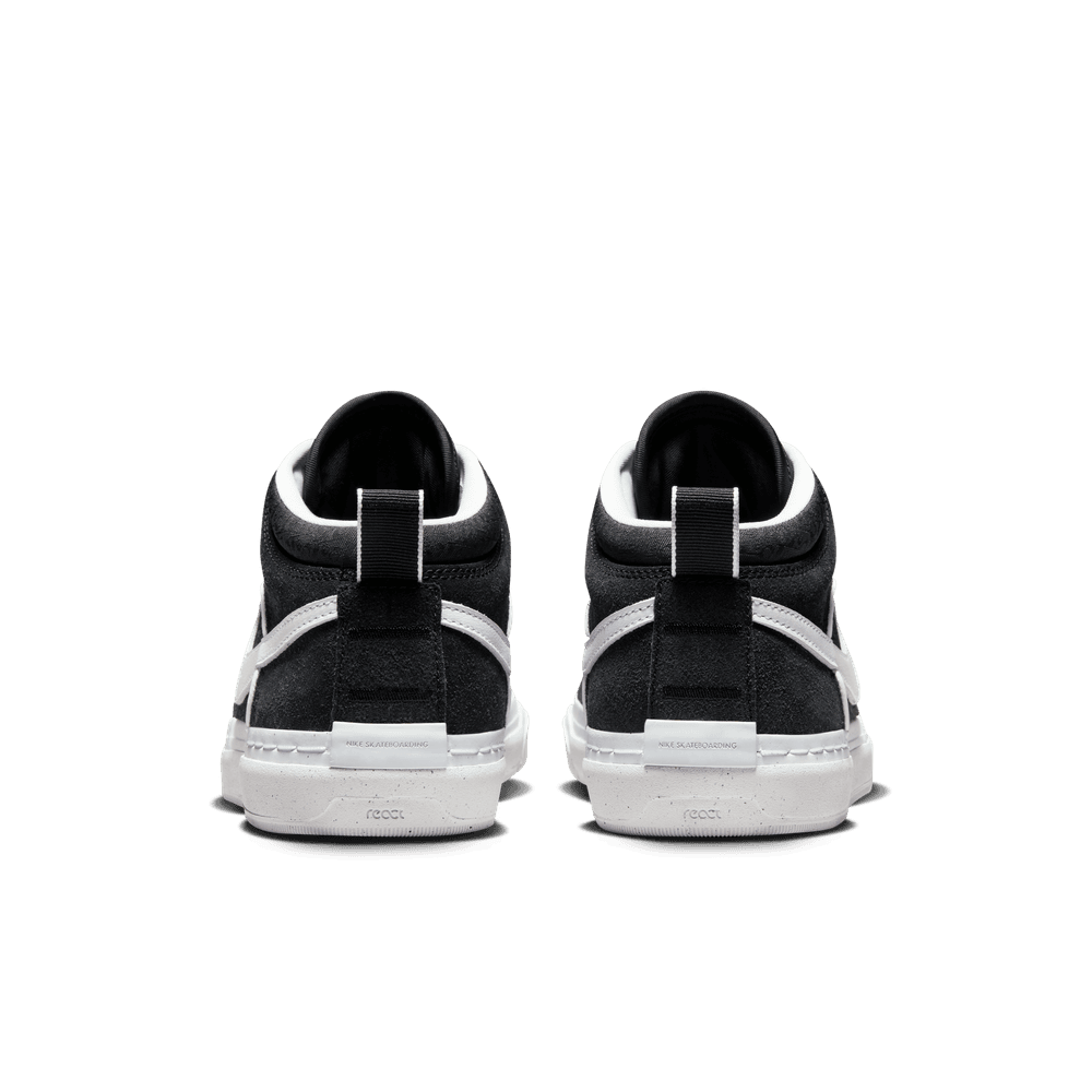 Nike SB React Leo Baker Black White Black Gum Light Brown - 50-50 Skate Shop