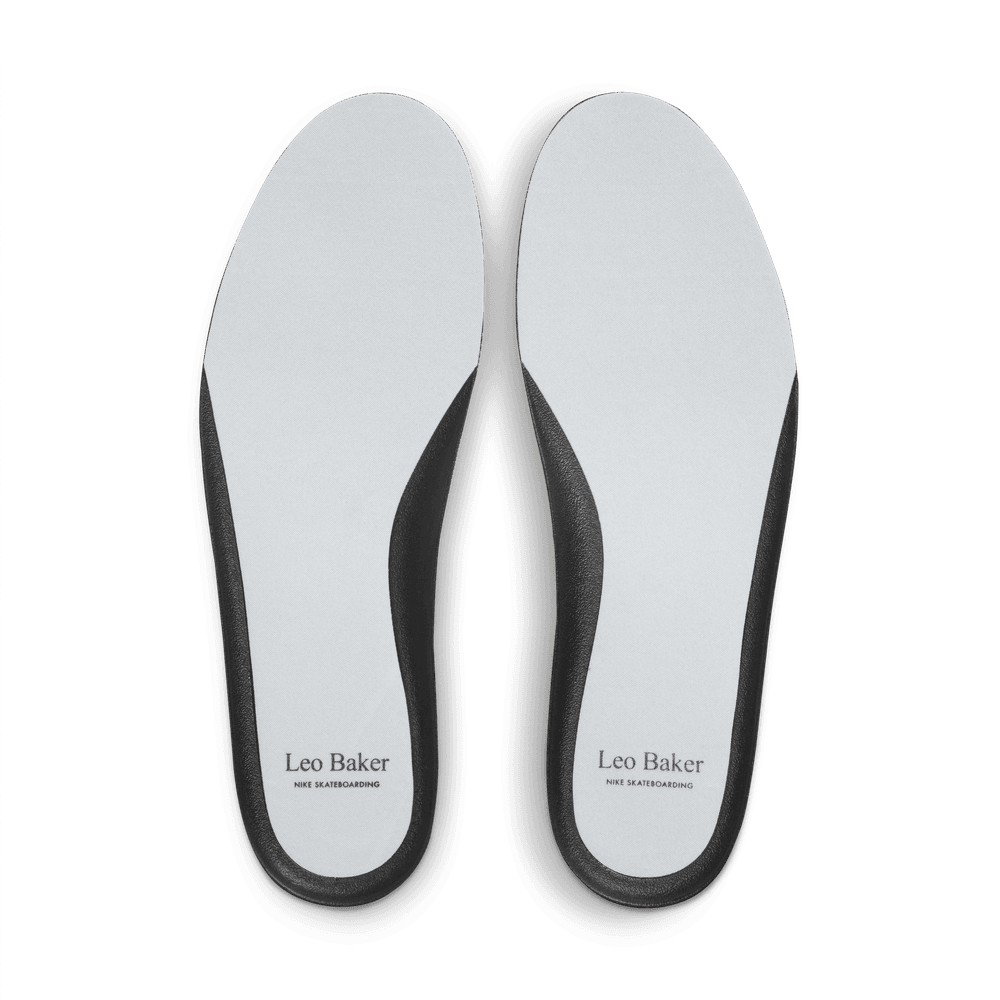 Nike SB React Leo Baker Black White Black Gum Light Brown - 50-50 Skate Shop