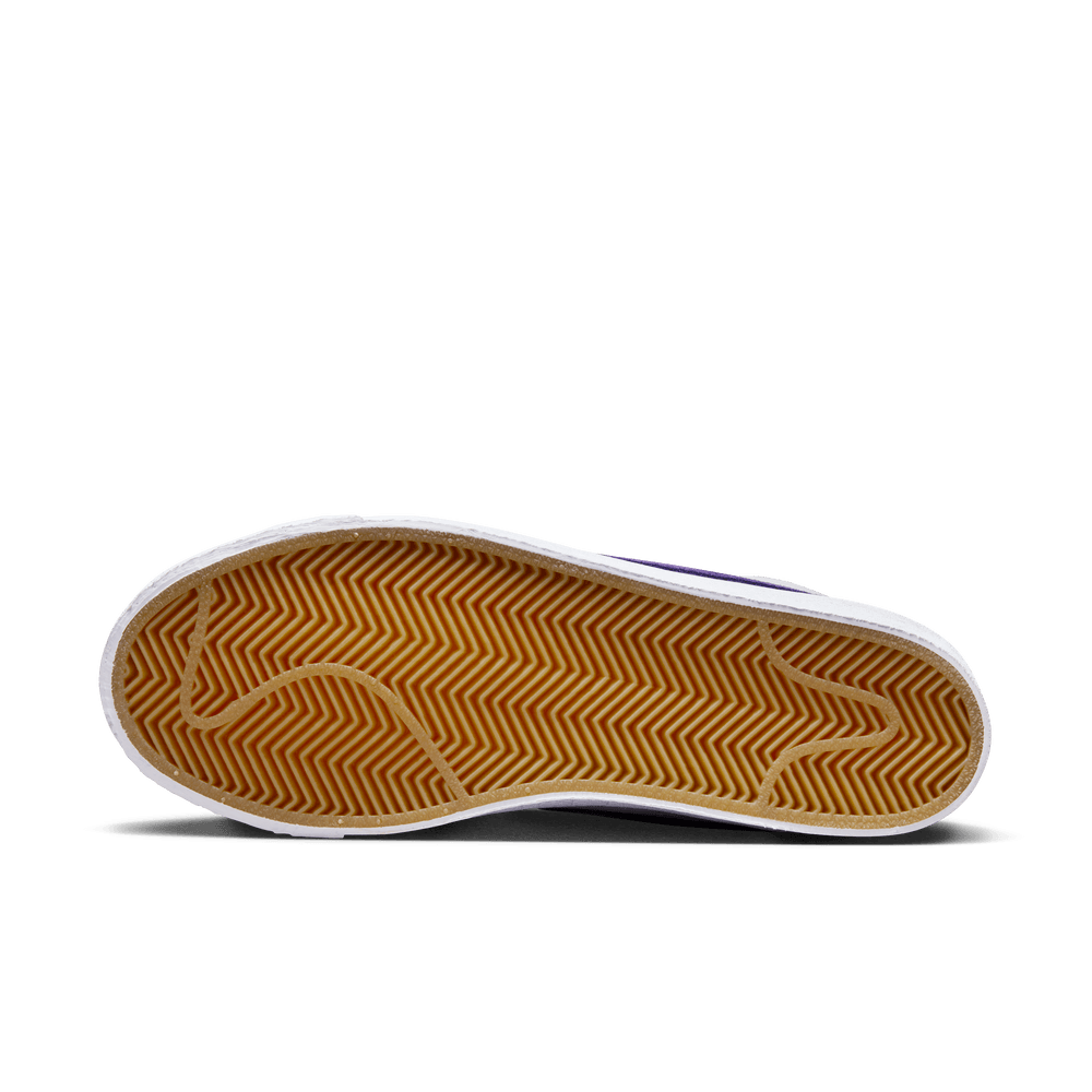 Nike SB Zoom Blazer Mid White Court Purple White Gum Light Brown - 50-50 Skate Shop
