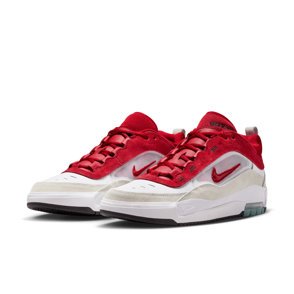 Nike SB Ishod Wair Air Max White Varsity Red Summit White - 50-50 Skate Shop