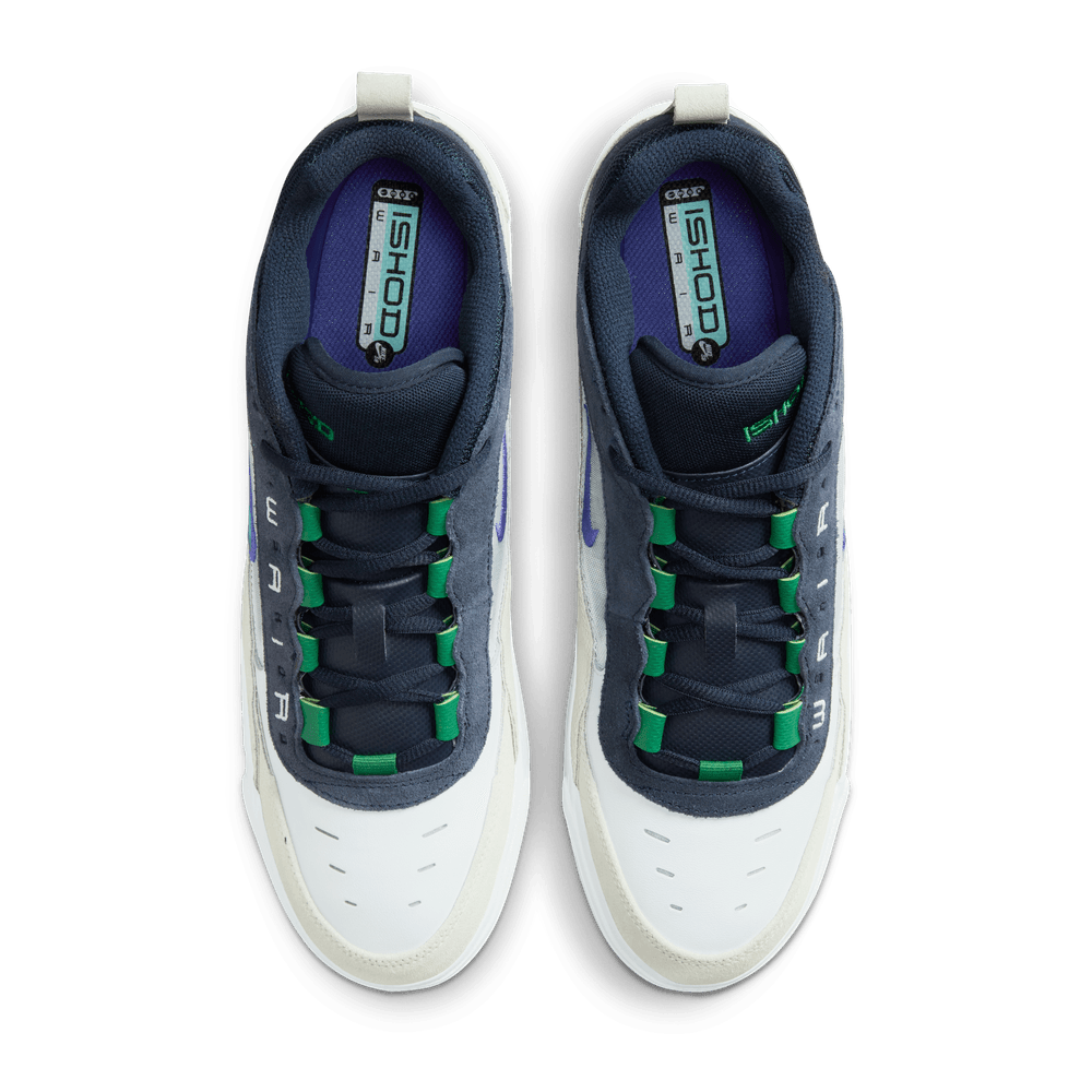 Nike sb Ishod Wair Air Max White Persian Violet Obsidian Pine Green - 50-50 Skate Shop