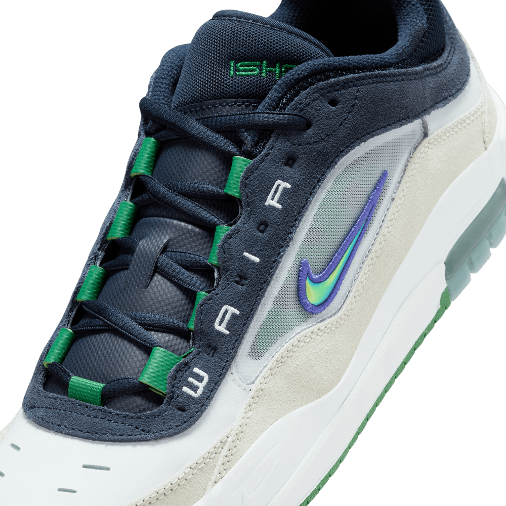 Nike sb Ishod Wair Air Max White Persian Violet Obsidian Pine Green - 50-50 Skate Shop