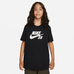 Nike SB Youth Big Kids T-Shirt Black White - 50-50 Skate Shop