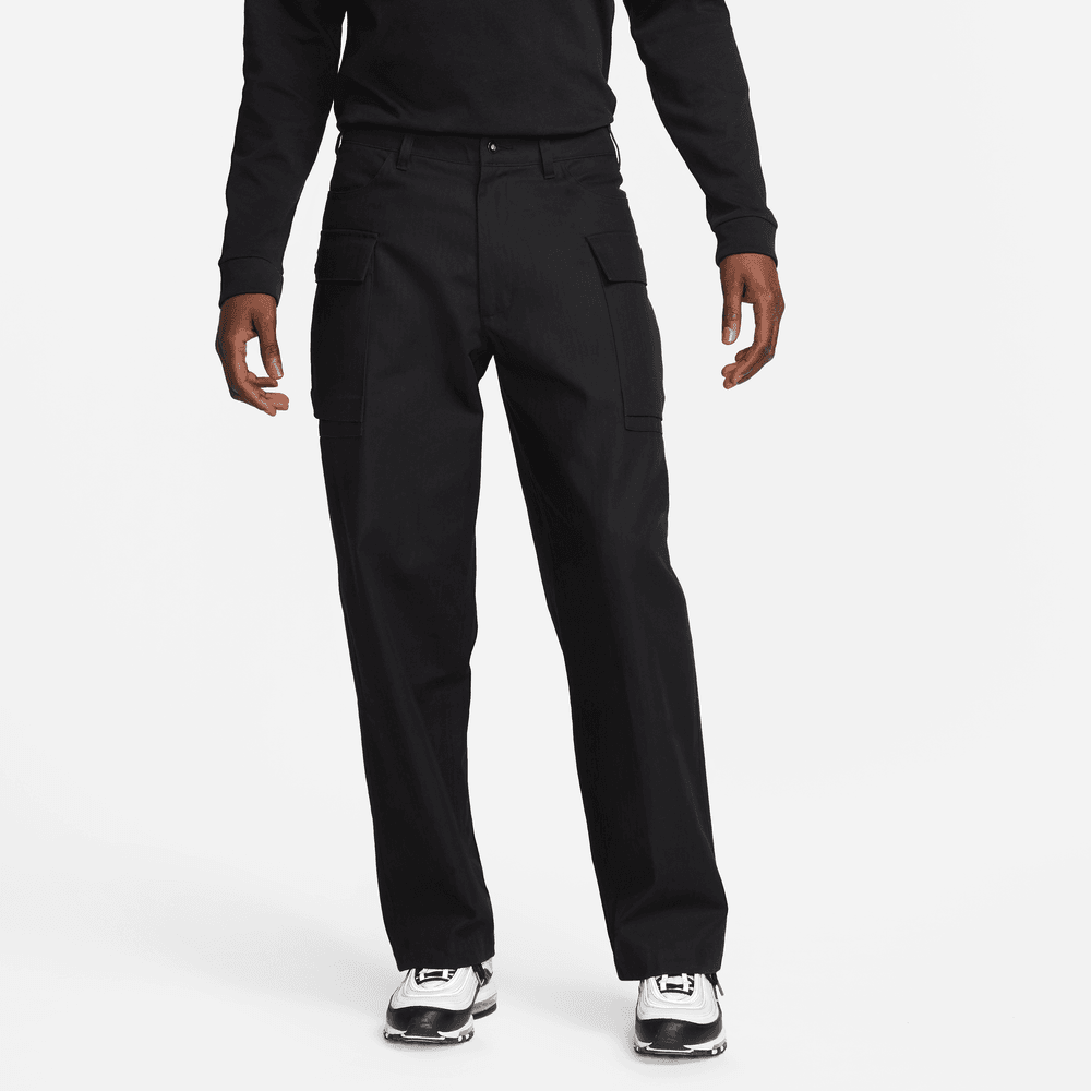 Nike Life Men's Cargo Pants Black Black - 50-50 Skate Shop
