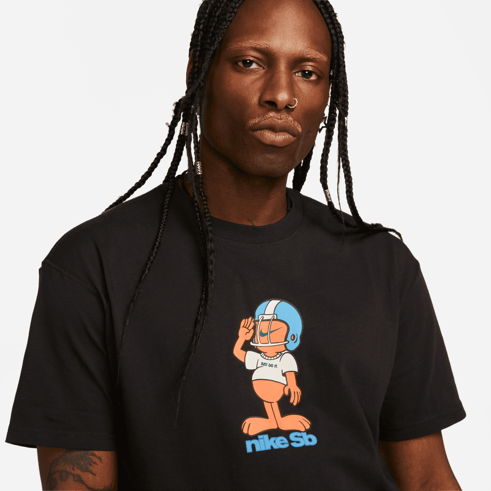 Nike SB Men's Skate T-Shirt Salute Black - 50-50 Skate Shop