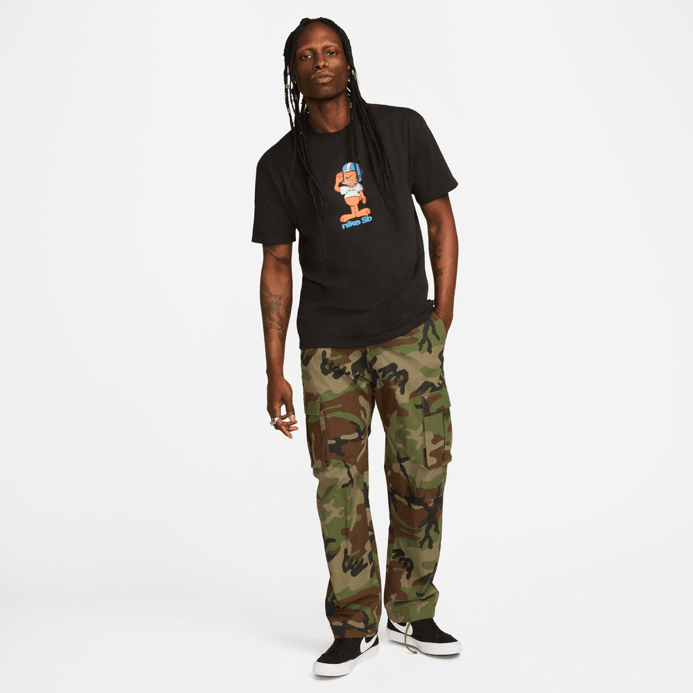 Nike SB Men's Skate T-Shirt Salute Black - 50-50 Skate Shop