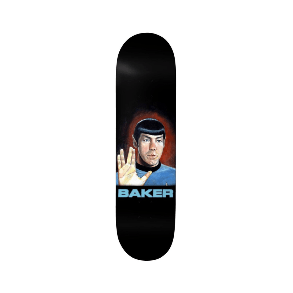 Baker Skateboard Deck Reynolds Vulcandrew 8.25" x 31.875" Black 14.25" WB - 50-50 Skate Shop