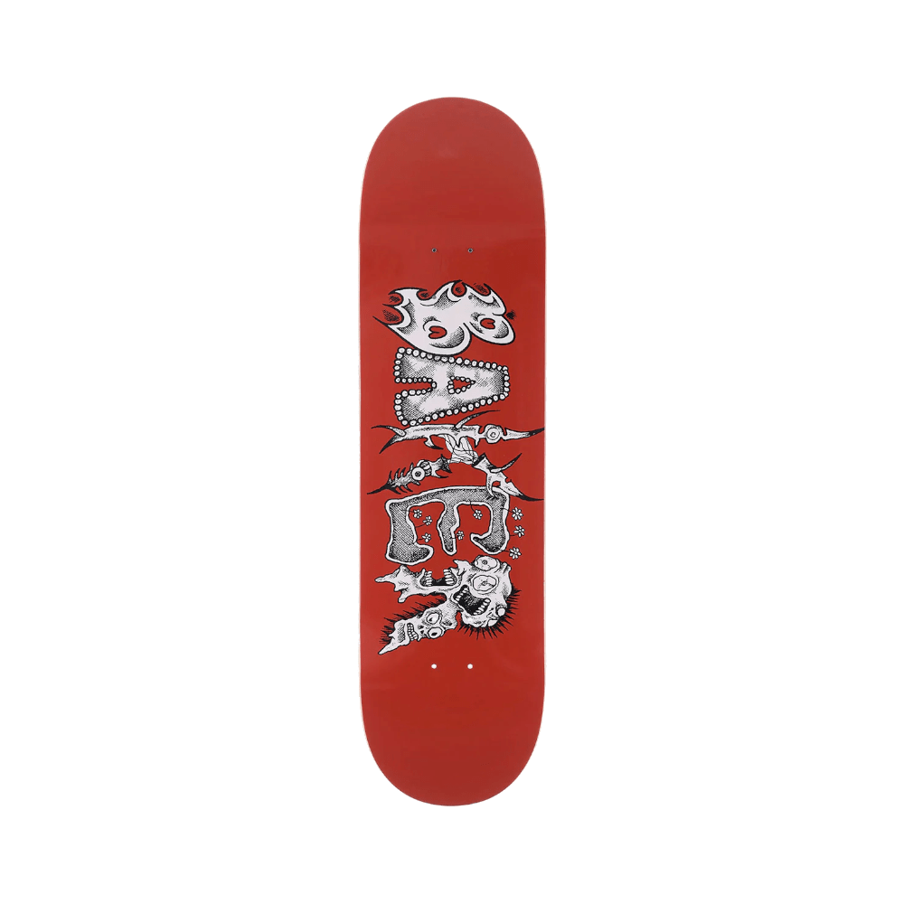 Baker Skateboard Deck Zach Allen Manic 8.5" x 32" Red 14.5" WB - 50-50 Skate Shop