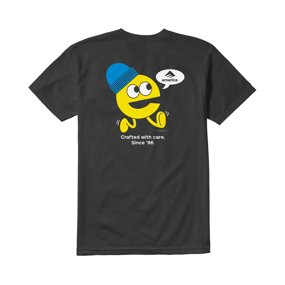 Emerica Skate Crafted Tee Black White - 50-50 Skate Shop