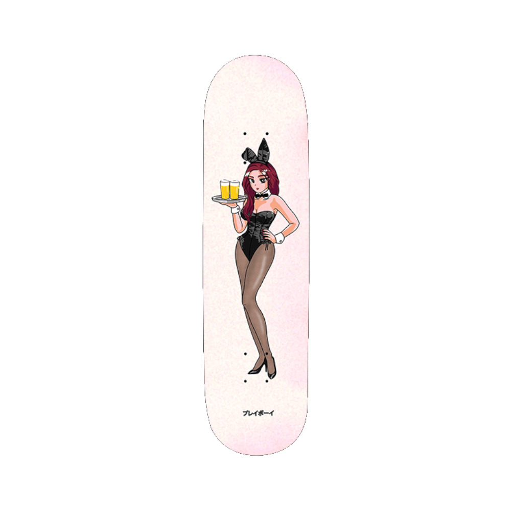 Color Bars Skateboard Deck Playboy Tokyo Kimi 8.25" x 32" 14.25" WB - 50-50 Skate Shop