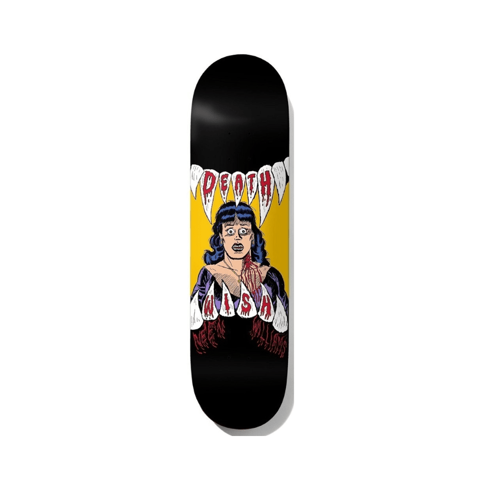 Deathwish Skateboard Deck Neen Exorcism Failed 8.38" x 32" Black 14.5" WB - 50-50 Skate Shop