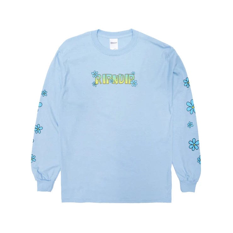 Ripndip Lonely Lover Long Sleeve Tee Baby Blue - 50-50 Skate Shop