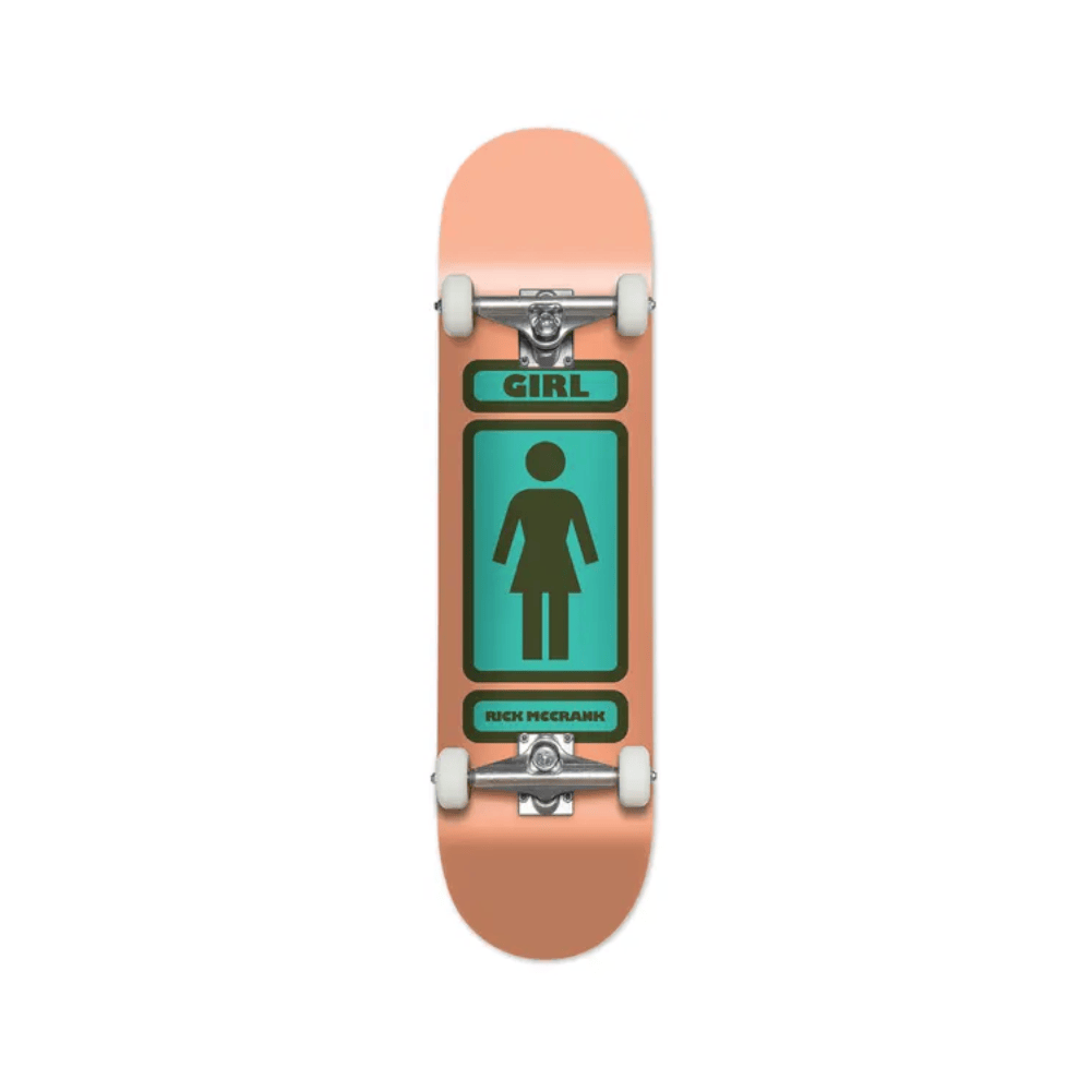 Girl Skateboard Complete McCrank 93 Til 7.75" x 31.125" Pink Teal