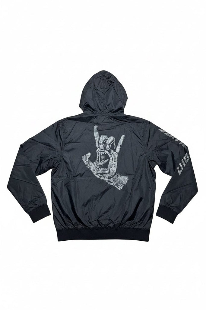 Santa Cruz Rock Hand Spray Jacket Black