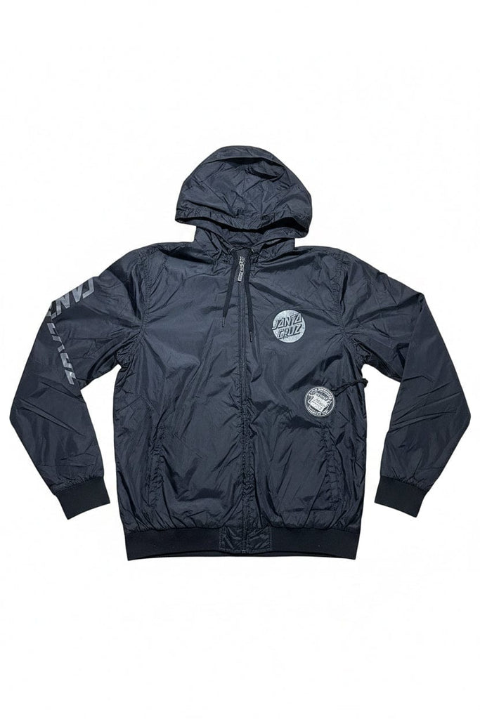 Santa Cruz Rock Hand Spray Jacket Black