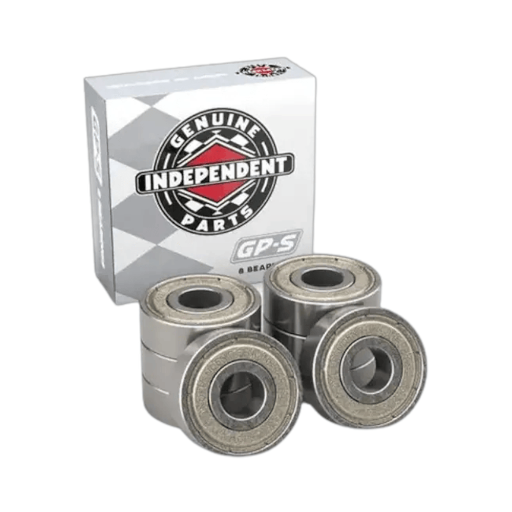 Independent Skateboard Bearings Indy Genuine Parts Silver - Set of 8