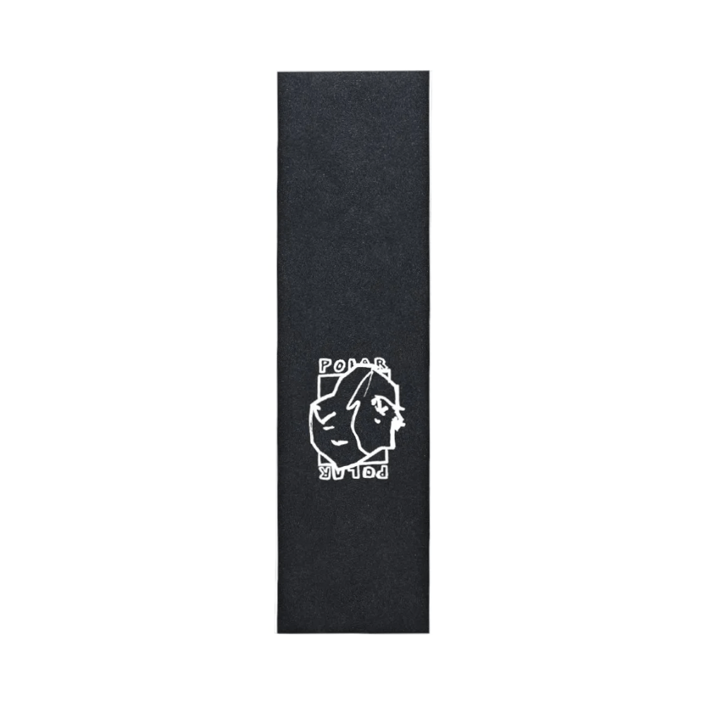 Polar Skateboard Griptape Twisted Black 33" x 9" - 50-50 Skate Shop