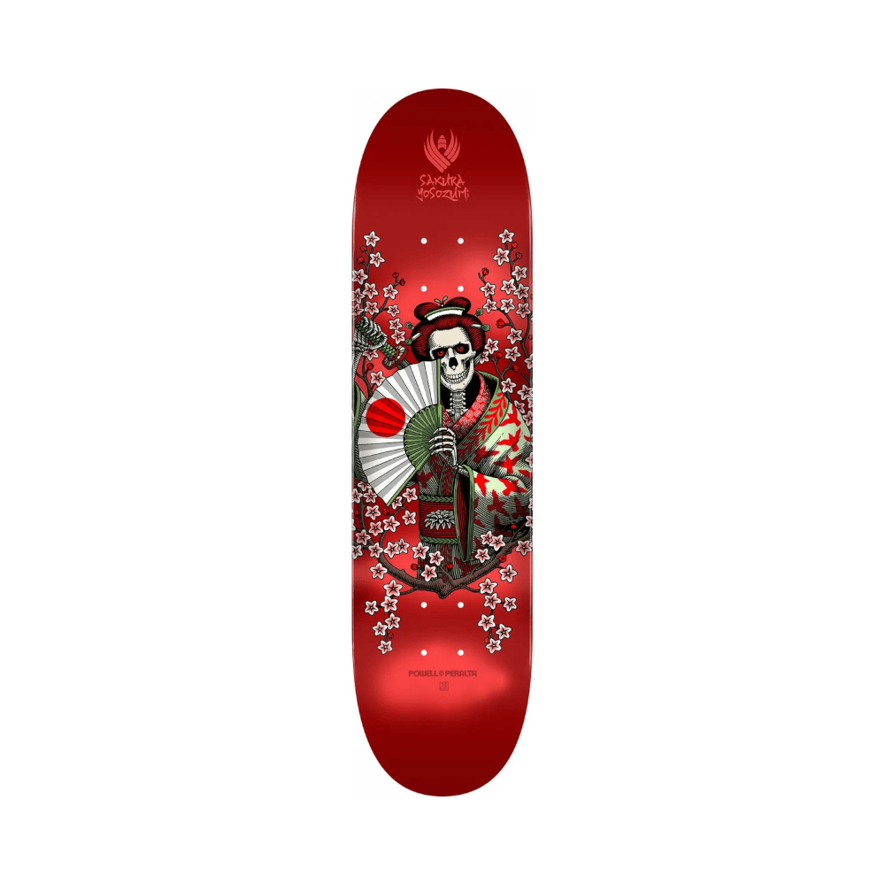 Powell Peralta Skateboard Deck Sakura Yosozumi Samurai 8.25" x 31.95" 243 K20 Shape - 50-50 Skate Shop