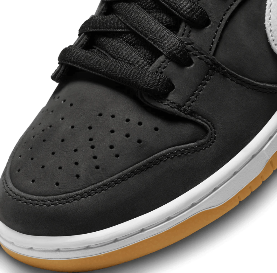 Nike SB Dunk Low Pro - Black White Gum - 50-50 Skate Shop