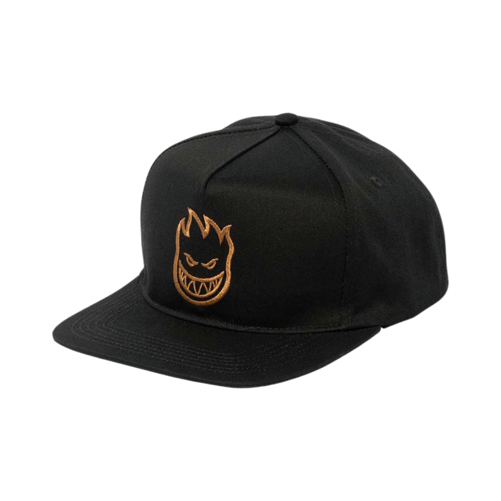 Spitfire Skate Cap Adjustable Bighead Black Brown - 50-50 Skate Shop