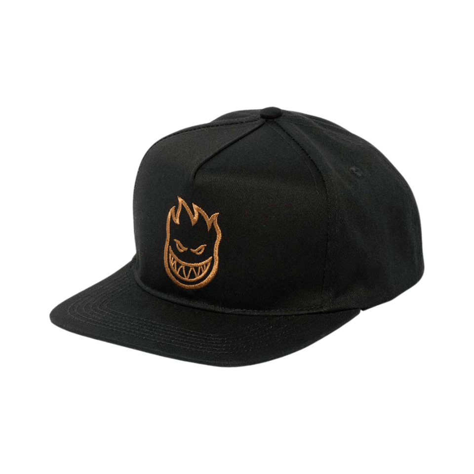 Spitfire Skate Cap Adjustable Bighead Black Brown - 50-50 Skate Shop
