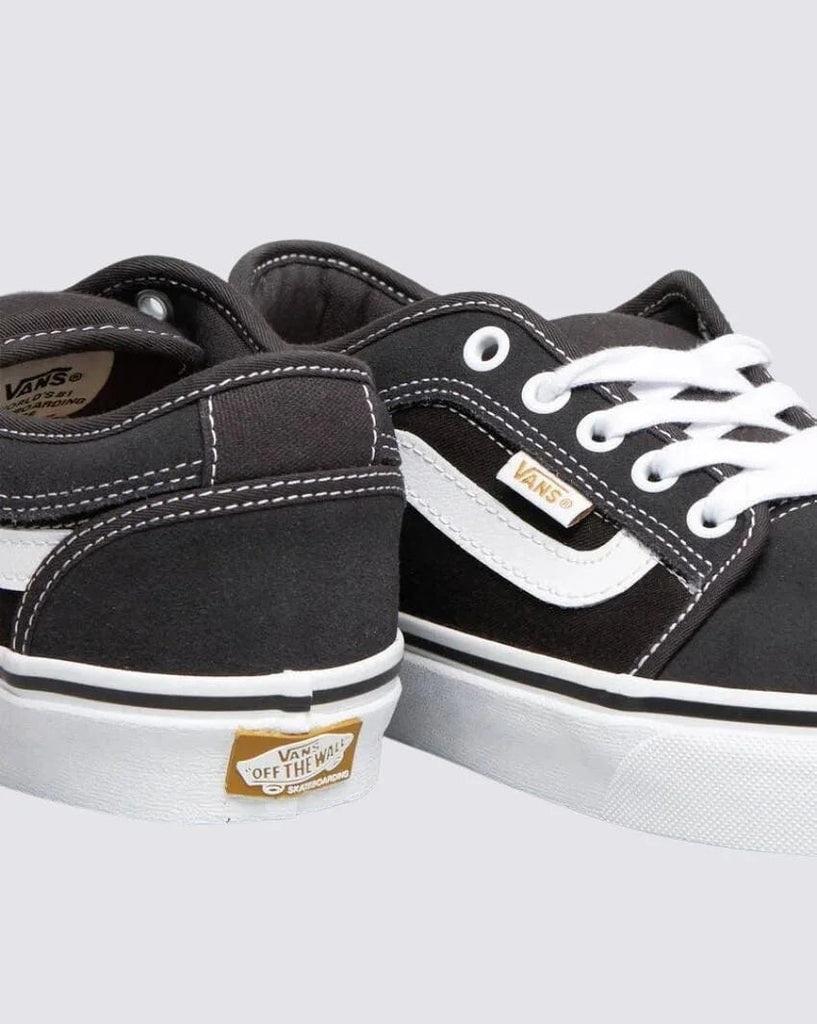 Vans Chukka Low Sidestripe (Twill) Raven Black - 50-50 Skate Shop