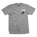 Deathwish Skate Skull Demons Grey Heather Tee - 50-50 Skate Shop