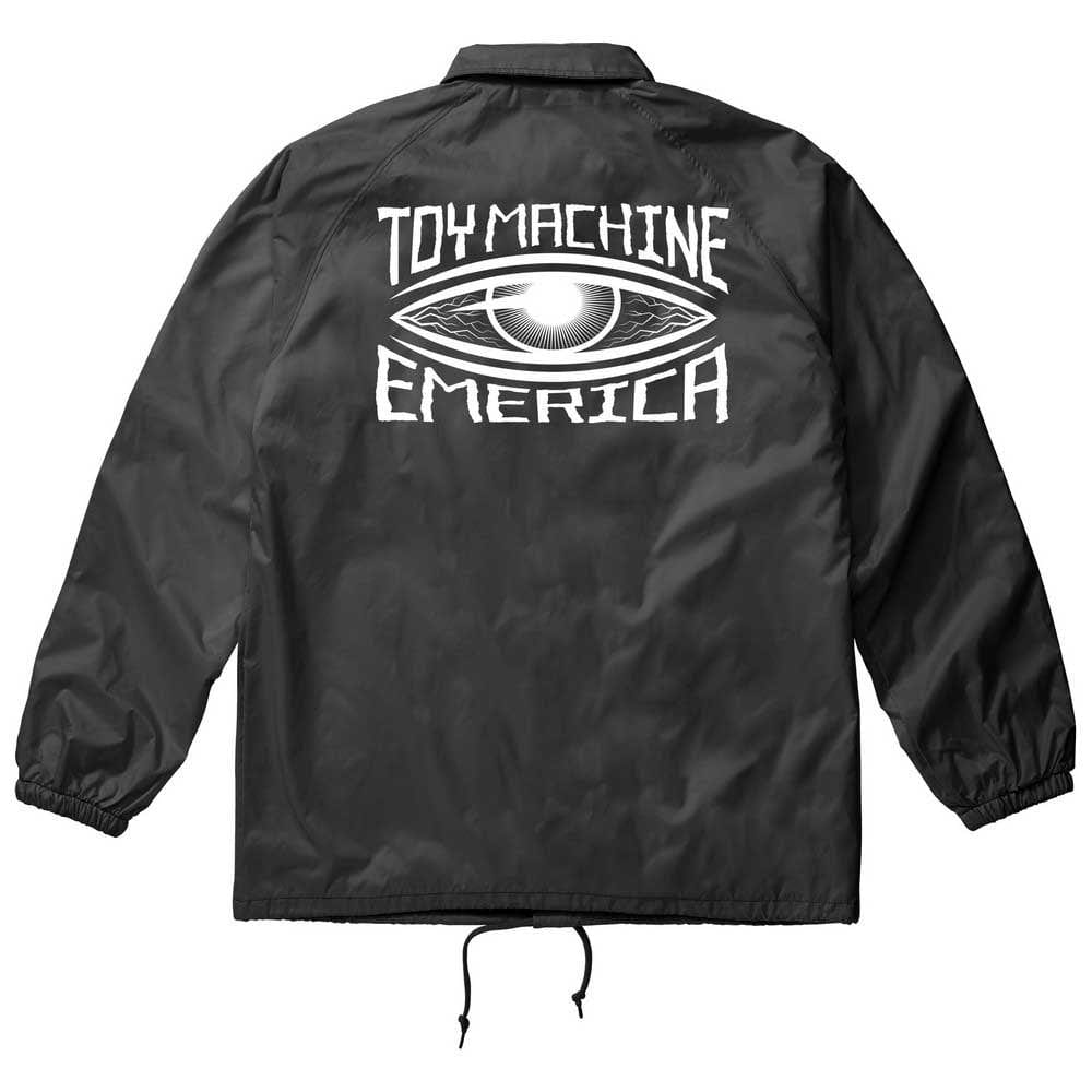 Emerica X Toy Machine Coaches Jacket Black - 50-50 Skate Shop