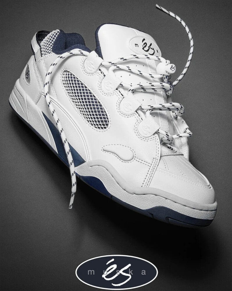 eS Muska  White 2023 - 50-50 Skate Shop