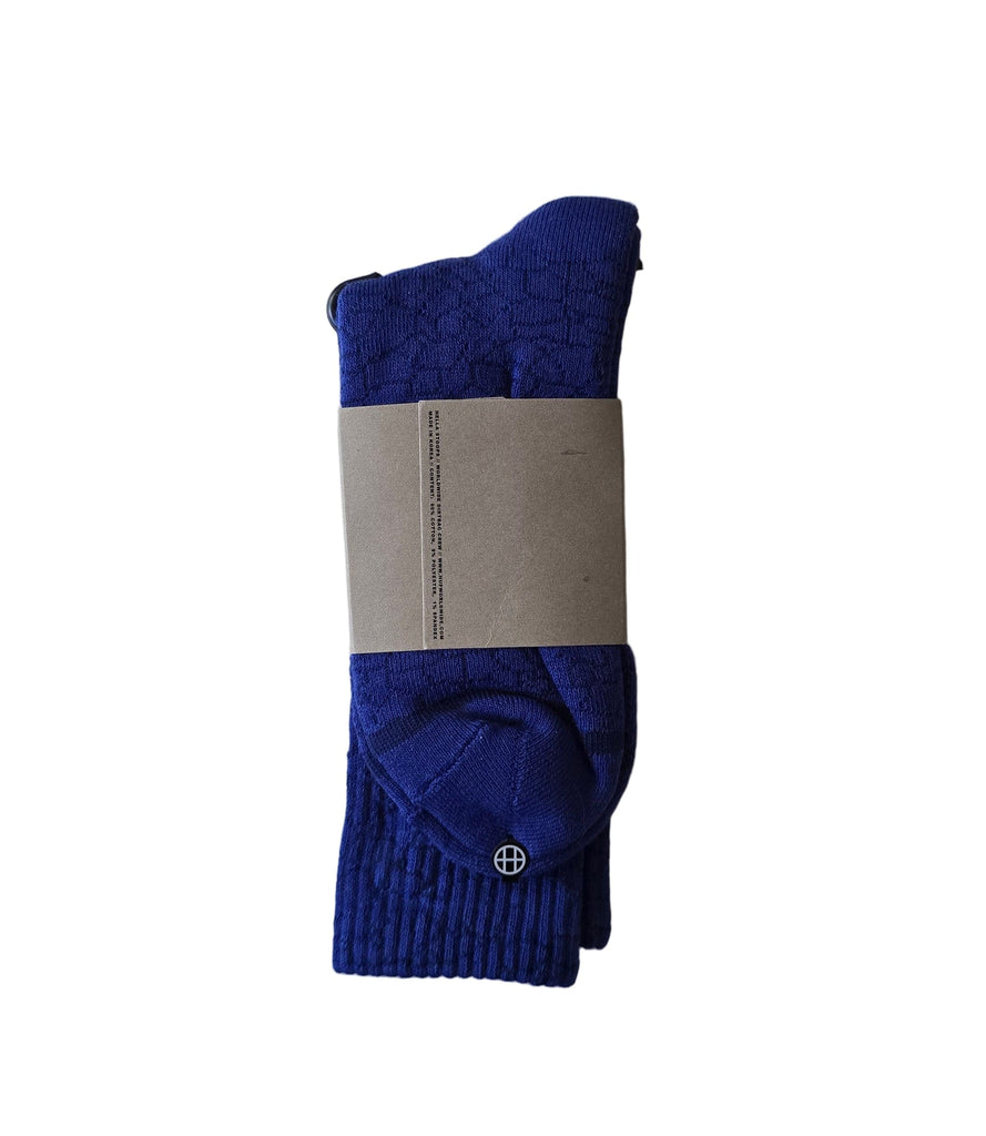 HUF Quake Crew Sock Blue